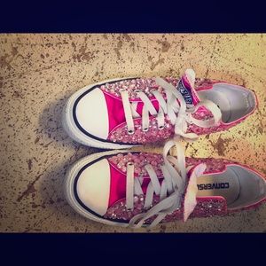 Converse Low Tops - Bejewled !!